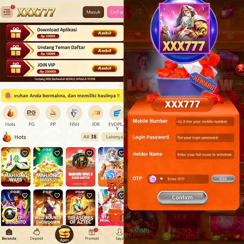 xxx777 Masuk